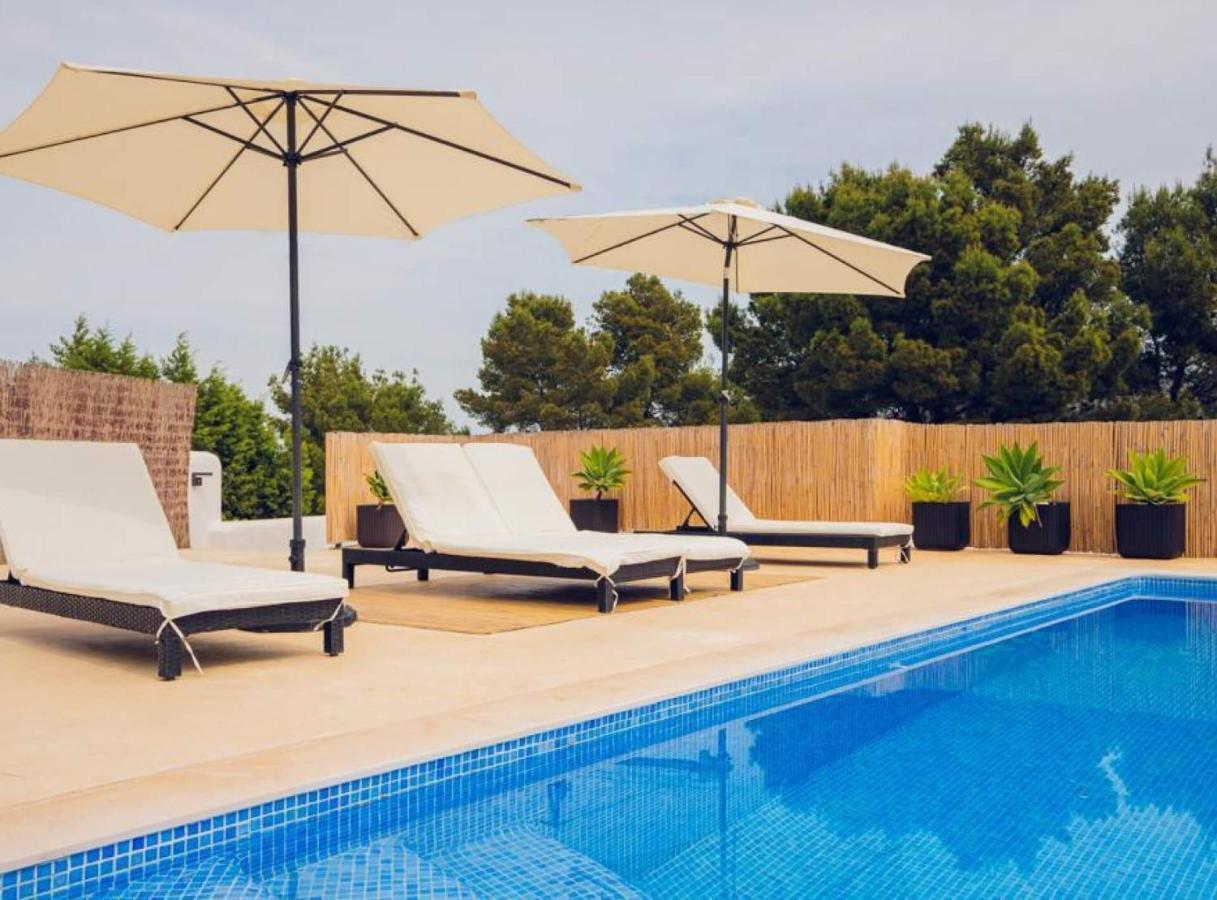 Villa En Cala Vadella Familias Y Parejas San José Eksteriør bilde