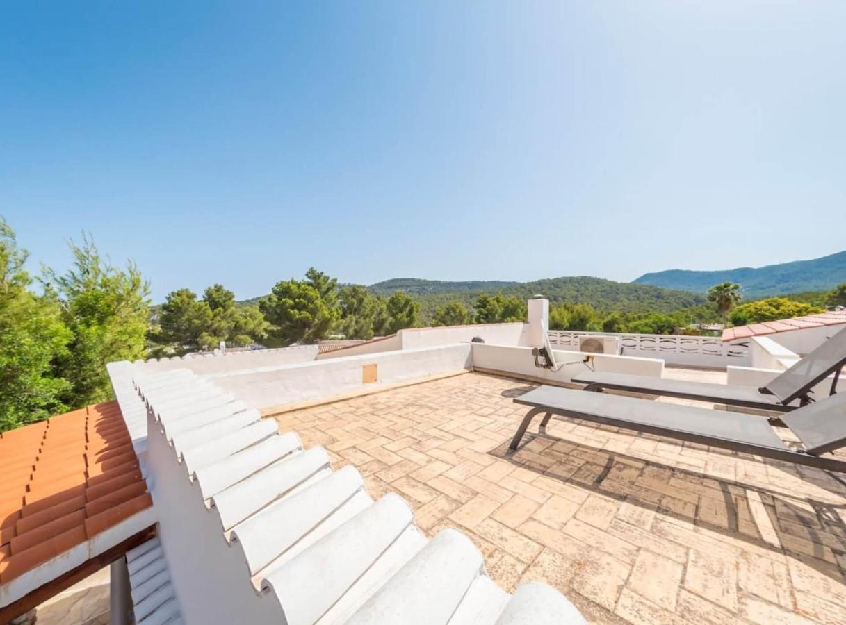 Villa En Cala Vadella Familias Y Parejas San José Eksteriør bilde